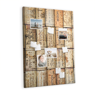 Lousa de cortiça Rolhas de vinho