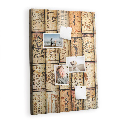 Lousa de cortiça Rolhas de vinho