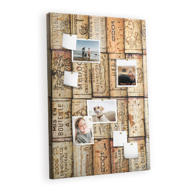 Lousa de cortiça Rolhas de vinho