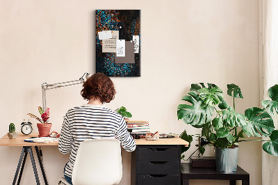 Painel de cortiça para parede Mandala decorativa