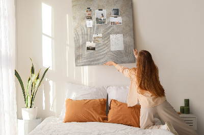 Quadro de cortiça Areia na praia no verão