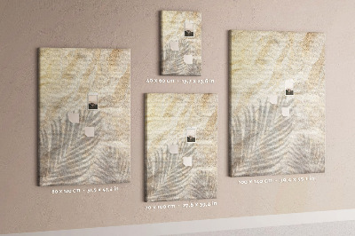 Quadro de cortiça Areia na praia no verão