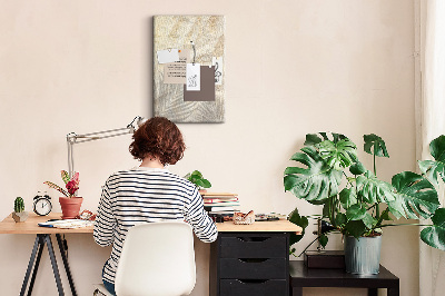 Quadro de cortiça Areia na praia no verão