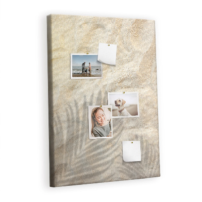 Quadro de cortiça Areia na praia no verão