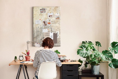 Quadro de cortiça Areia na praia no verão