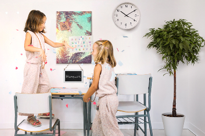 Lousa de cortiça Palmeira tropical