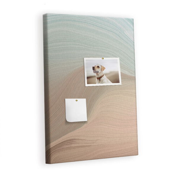 Quadro de cortiça Misturando cores