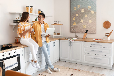 Quadro de cortiça Misturando cores