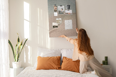 Quadro de cortiça Misturando cores