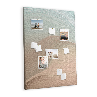 Quadro de cortiça Misturando cores