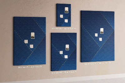 Lousa de cortiça Padrão decorativo