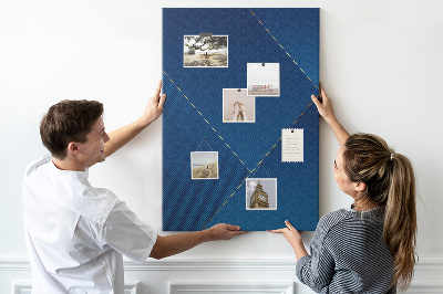 Lousa de cortiça Padrão decorativo