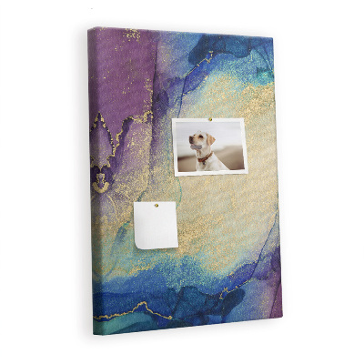 Quadro de cortiça Tinta abstrata