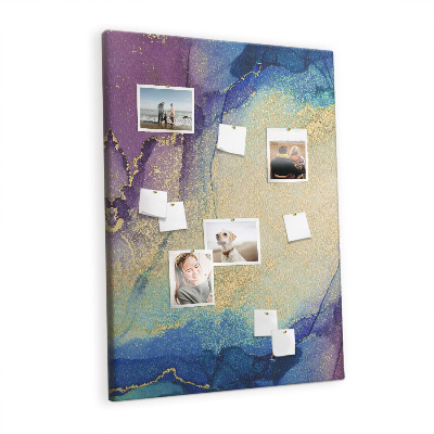 Quadro de cortiça Tinta abstrata