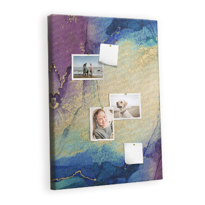 Quadro de cortiça Tinta abstrata