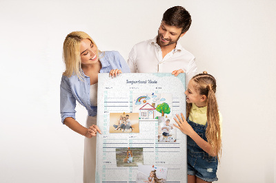 Lousa de cortiça Datas importantes