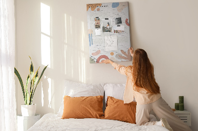 Quadro de cortiça Planejador diário