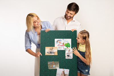 Quadro de cortiça Linhas de padrão de folhas