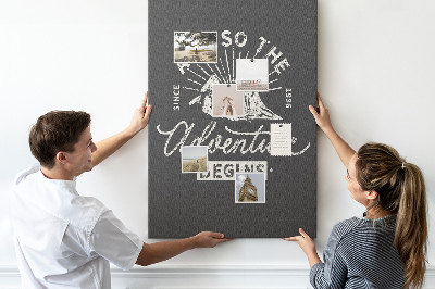 Lousa de cortiça Pôster vintage