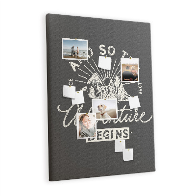 Lousa de cortiça Pôster vintage