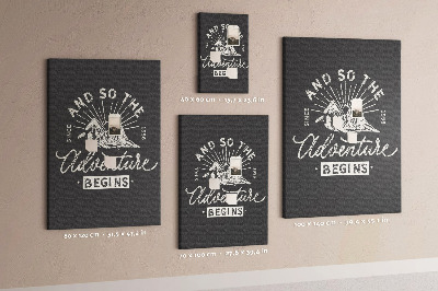 Lousa de cortiça Pôster vintage