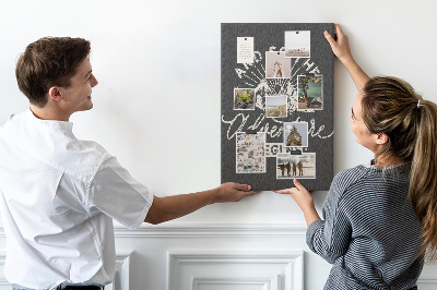 Lousa de cortiça Pôster vintage