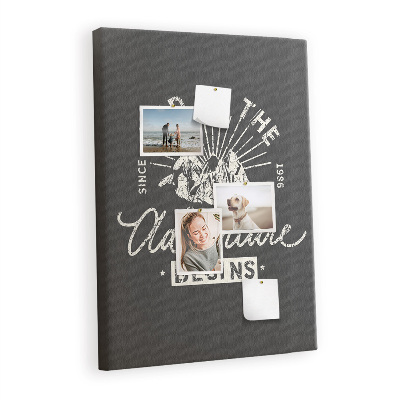 Lousa de cortiça Pôster vintage