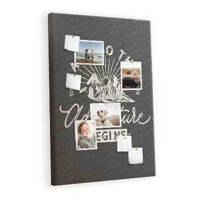 Lousa de cortiça Pôster vintage