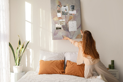 Quadro de cortiça Plantas em aquarela