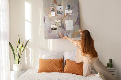 Quadro de cortiça Plantas em aquarela