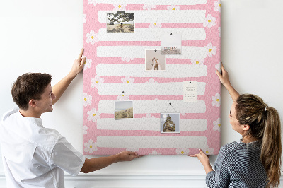 Painel de cortiça para parede Coisas para fazer