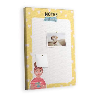 Lousa de cortiça Quadro de notas