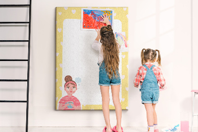 Lousa de cortiça Quadro de notas