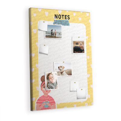 Lousa de cortiça Quadro de notas