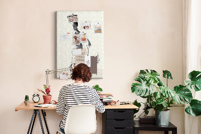 Painel de cortiça para parede bailarina