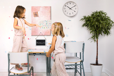 Quadro de cortiça Mármore rosa