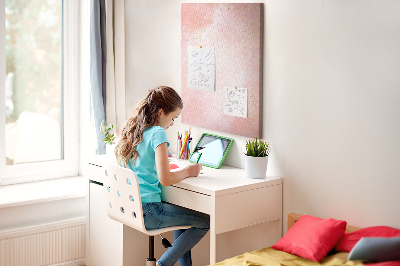 Quadro de cortiça Mármore rosa