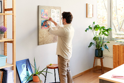 Quadro de cortiça feriado de Ramos