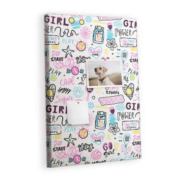 Lousa de cortiça Padrão infantil