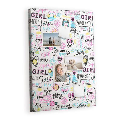 Lousa de cortiça Padrão infantil