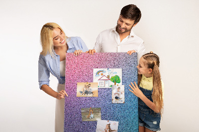 Painel de cortiça para parede Abstração de gradiente