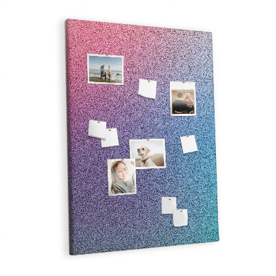 Painel de cortiça para parede Abstração de gradiente