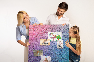 Painel de cortiça para parede Abstração de gradiente