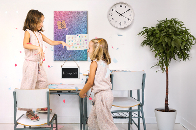 Painel de cortiça para parede Abstração de gradiente