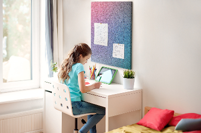 Painel de cortiça para parede Abstração de gradiente