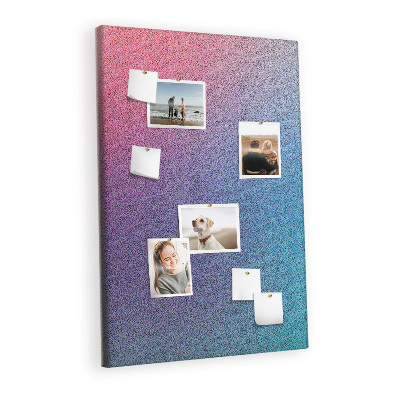 Painel de cortiça para parede Abstração de gradiente