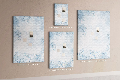 Quadro de cortiça Esboço de flores