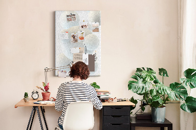 Lousa de cortiça Abstração da bola