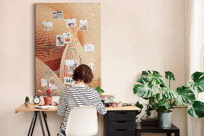 Lousa de cortiça Design minimalista