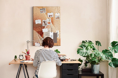 Lousa de cortiça Design minimalista